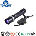 Portable Rechargeable Max Force Zoom Inspection Lights Ultraviolet Flashlight
